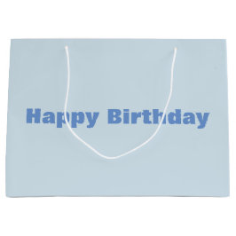 Sacola Para Presentes Grande Feliz aniversário