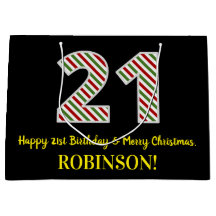 Feliz Aniversário de 21 anos & Feliz Natal, Nome P