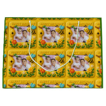 Feliz Aniversário Personalizado Abelhas Fofas