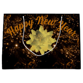 Sacola Para Presentes Grande Feliz ano novo