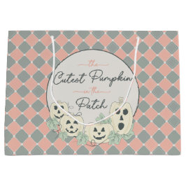 Sacola Para Presentes Grande Feliz Dia das Bruxas