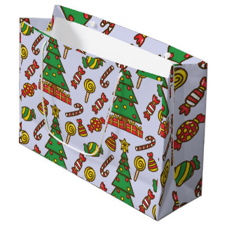 Sacola Para Presentes Grande Feliz e Brilho
