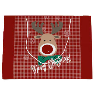 Sacola Para Presentes Grande Feliz Natal!