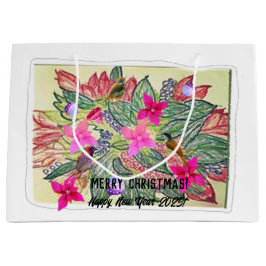 Sacola Para Presentes Grande Feliz Natal!