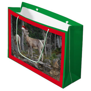 Sacola Para Presentes Grande Feliz Natal - Cabras de Montanha