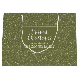 Sacola Para Presentes Grande Feliz Natal Férias Festivas