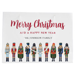 Sacola Para Presentes Grande Feliz Noz-Craz Feliz Natal