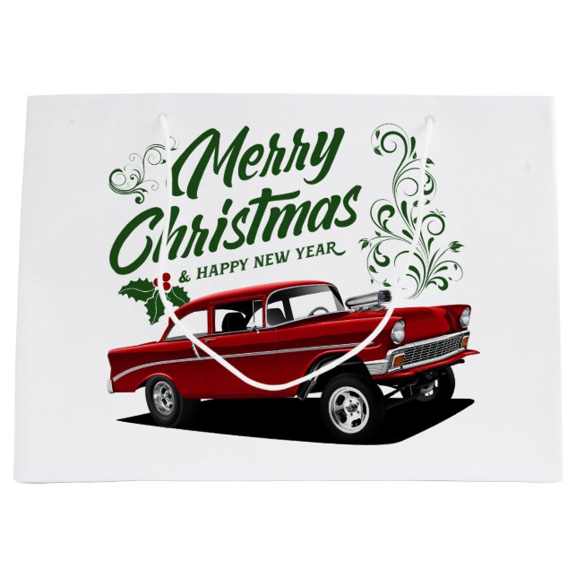Sacola Para Presentes Grande Feriado 1956 Gasser (Frente)