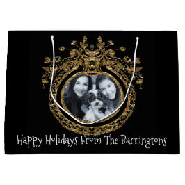 Sacola Para Presentes Grande Feriado de Natal de Chic Regal