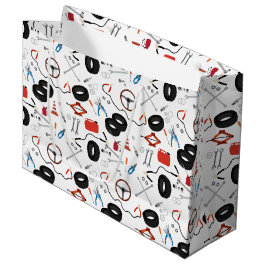 Sacola Para Presentes Grande Ferramentas Automotivas Mecânicas De Automóveis