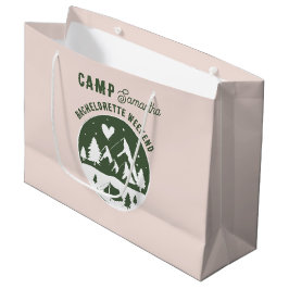 Sacola Para Presentes Grande Festa de Solteira Descampada Acampamento de Fim de