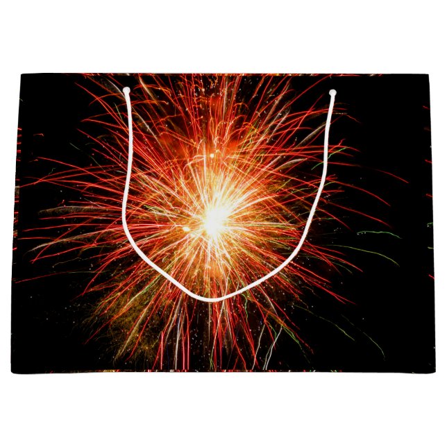 Sacola Para Presentes Grande Firework 22 (Frente)