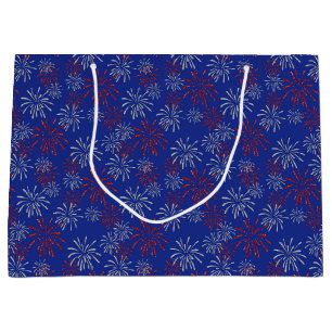 Sacola Para Presentes Grande Fireworks Gift Bag