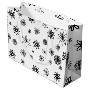 Sacola Para Presentes Grande Flor de amor