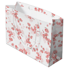 Sacola Para Presentes Grande Flor de Cerejeira 2