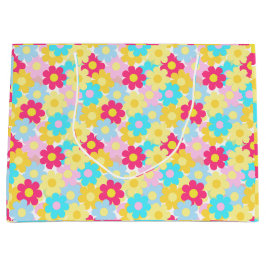 Sacola Para Presentes Grande Flores Cutis