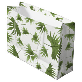 Sacola Para Presentes Grande Folhas de Vinha das Canárias