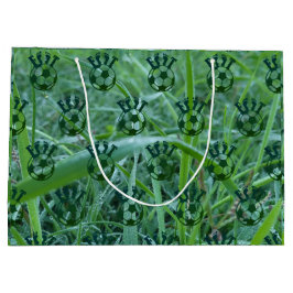 Sacola Para Presentes Grande Footprint of Victory