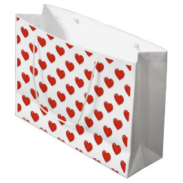 Sacola Para Presentes Grande Forma do Coração