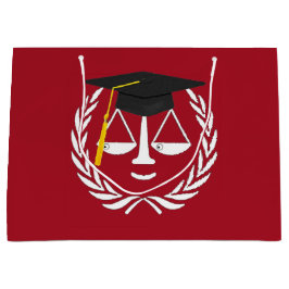 Sacola Para Presentes Grande Formando da Faculdade de Direito do Advogado