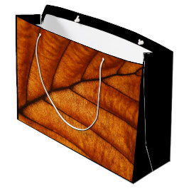 Sacola Para Presentes Grande Foto da natureza Folha