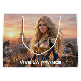 SACOLA PARA PRESENTES GRANDE FRANCE - PARIS