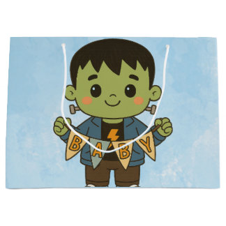 Sacola Para Presentes Grande Frankie’s Baby Bash Baby Shower Gift Bags