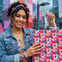 Sacola Para Presentes Grande Friends