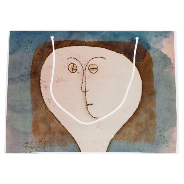Sacola Para Presentes Grande Fright of a Girl, Klee (Frente)