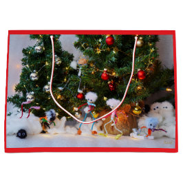 Sacola Para Presentes Grande Fubby's in Winterwonderland.