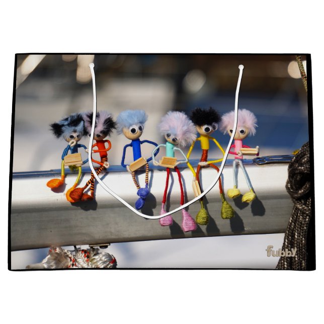 Sacola Para Presentes Grande Fubby's op giek in 'Manhatten' poster. (Frente)