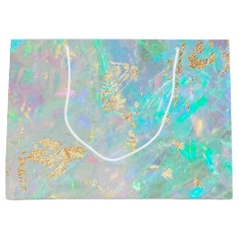 Sacola Para Presentes Grande fundo inspirado em opala