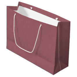 Sacola Para Presentes Grande Fundo texturizado roxo suave e simples