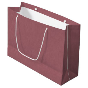 Sacola Para Presentes Grande Fundo texturizado roxo suave e simples