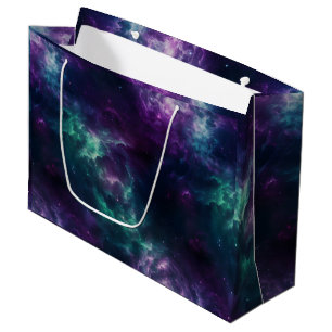 Sacola Para Presentes Grande Galaxy Gift Bag Festa de aniversário Exterior