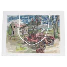 Sacola Para Presentes Grande Galinha Scratch