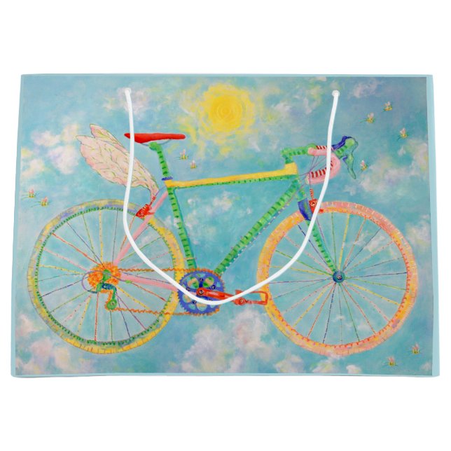 Sacola Para Presentes Grande Gaurdian Bike Gift Bag (Frente)