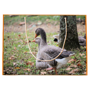 Sacola Para Presentes Grande Geese