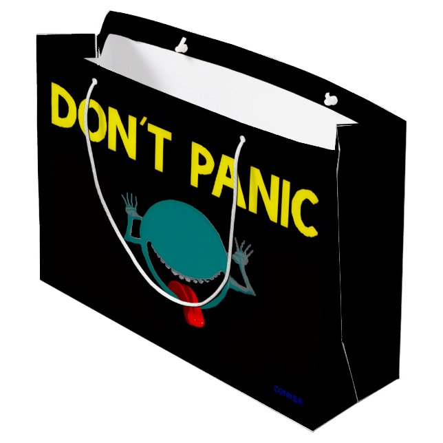 Sacola Para Presentes Grande Gift Bag (Verso inclinado)