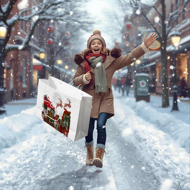 Sacola Para Presentes Grande Gift Bag (Criador carregado)