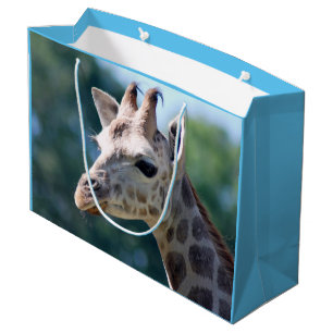 Sacola Para Presentes Grande Girafa