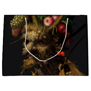 Sacola Para Presentes Grande Giuseppe Arcimboldo - Quatro Assentos numa Cabeça