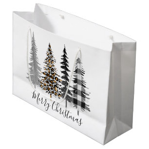 Sacola Para Presentes Grande Glam Christmas