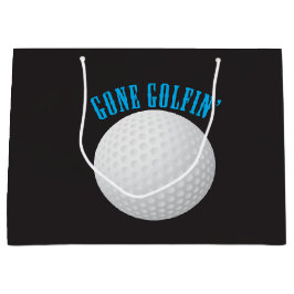 Sacola Para Presentes Grande Golf Ball ⛳ 🎁 Golfe Golfe