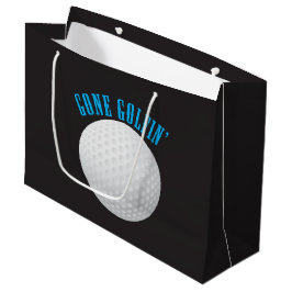 Sacola Para Presentes Grande Golf Ball ⛳ 🎁 Golfe Golfe