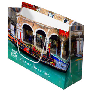 Sacola Para Presentes Grande Gondolier em Cannaregio