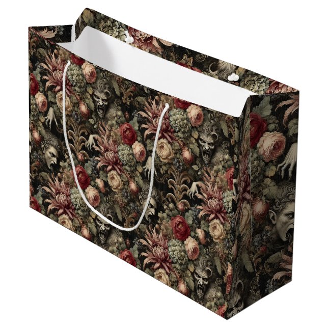 Sacola Para Presentes Grande Gosto Como Barroco - Vitoriano Gótico (Frente inclinada)