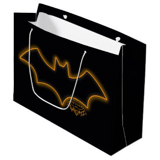 Sacola Para Presentes Grande Gotham Knights Logotipo da Batgirl