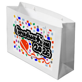 Sacola Para Presentes Grande Graduation 2026 