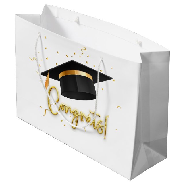 Sacola Para Presentes Grande Graduation Celebration Collection (Verso inclinado)